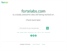 Tablet Screenshot of fortelabs.com